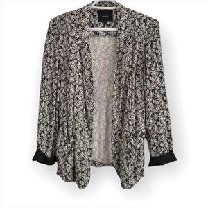 Talula Black and White Summer Blazer